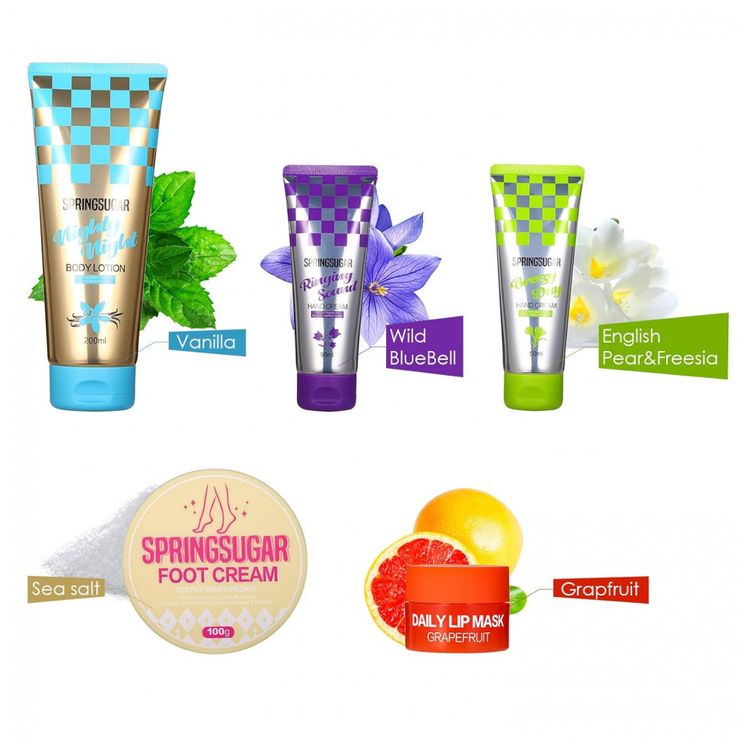 Kit-Cuidados-com-a-Pele-Completo-pecas-de-creme-para-as-foto-3