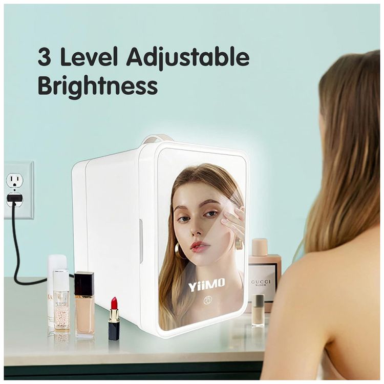 Mini-Geladeira-para-Skincare-4-Litros-com-Espelho-12V-foto-2