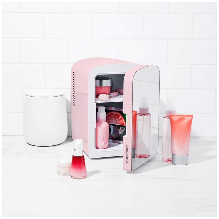 Mini-Geladeira-para-Skincare-4-Litros-com-Espelho-12V-foto-5