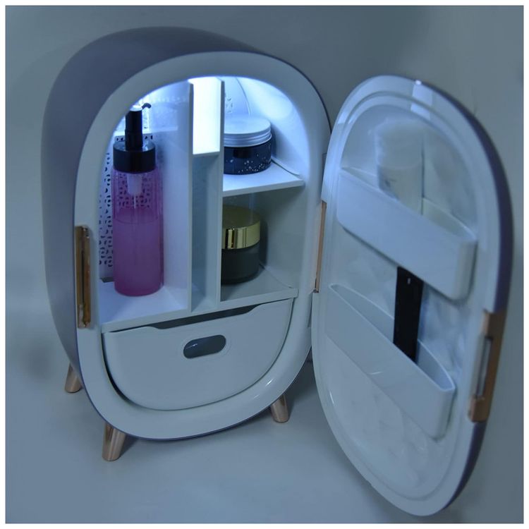 Mini-Geladeira-para-Skincare-10-Litros-Portatil-12V-Roxa-foto-5
