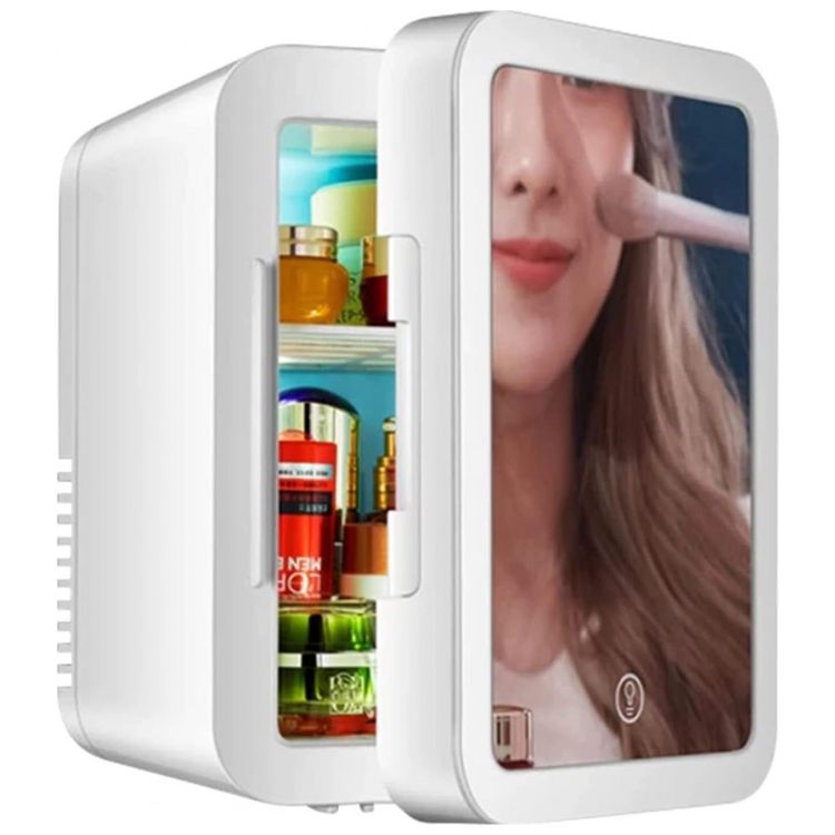Mini-Geladeira-para-Skincare-4-Litros-com-Espelho-12V-foto-0