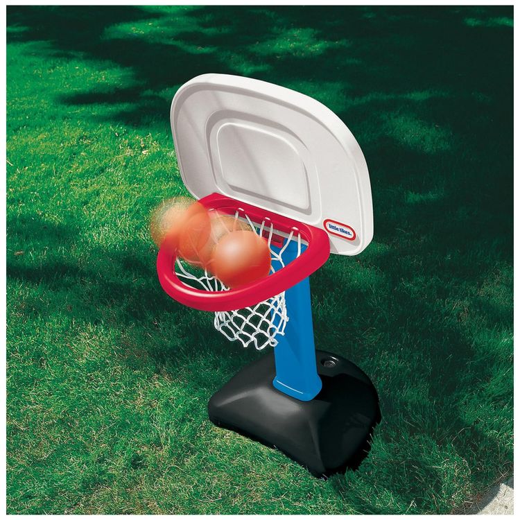 Conjunto-de-Basquete-com-Altura-Ajustavel-e-3-Bolas-LITTLE-foto-1