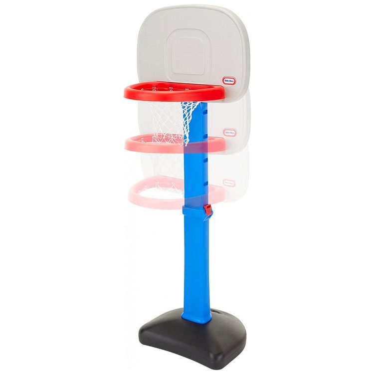 Conjunto-de-Basquete-com-Altura-Ajustavel-e-3-Bolas-LITTLE-foto-2