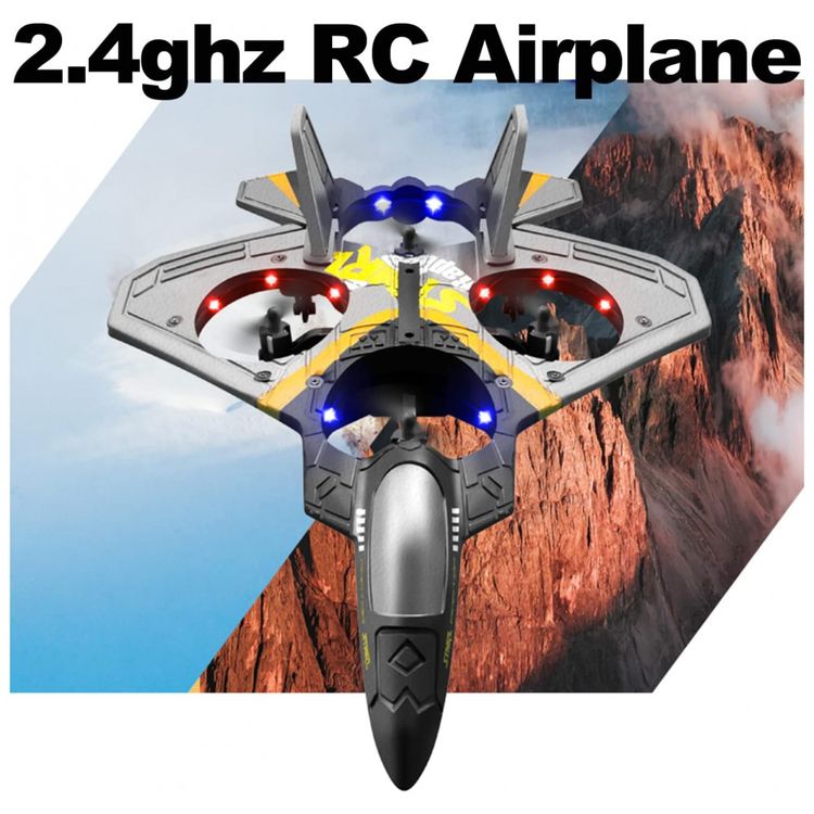 Aviao-de-Controle-Remoto-2.4Ghz-6CH-com-Sensor-de-Gravidade-foto-4