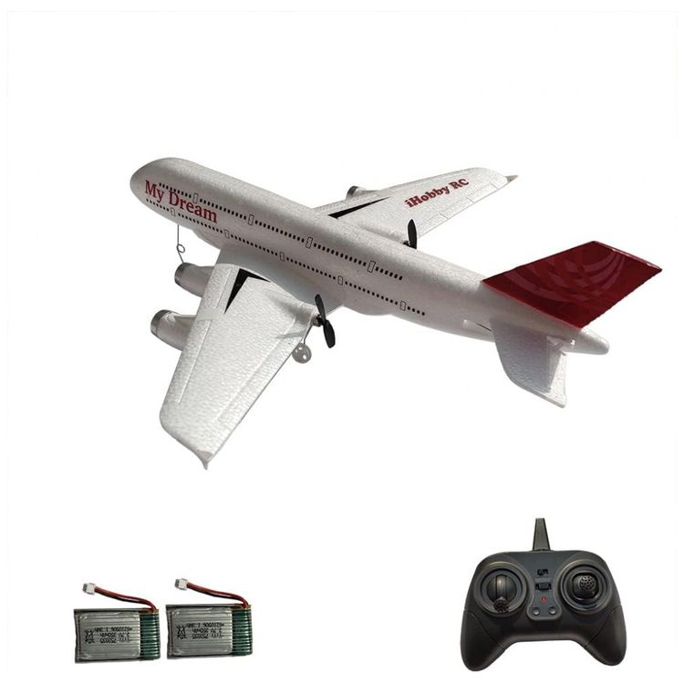 Aviao-de-Controle-Remoto-2.4G-Design-3CH-Idade-Recomendada-foto-0