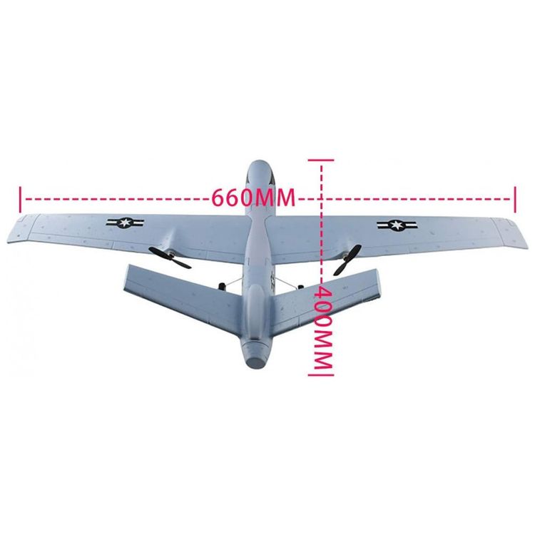 Aviao-de-Controle-Remoto-Predator-2.4G-Design-2CH-Idade-foto-5