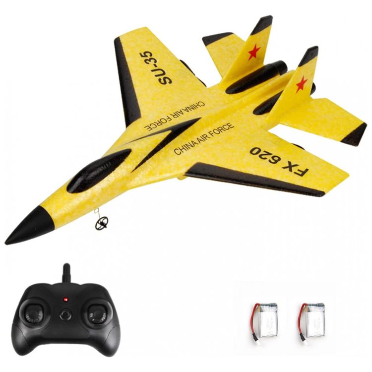 SU-35-Aviao-de-Controle-Remoto-2.4G-Design-2CH-Idade-foto-0