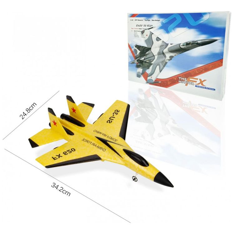 SU-35-Aviao-de-Controle-Remoto-2.4G-Design-2CH-Idade-foto-5