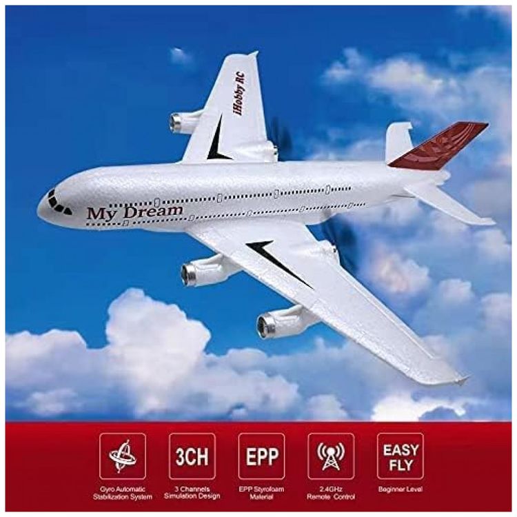 Aviao-de-Controle-Remoto-2.4G-Design-3CH-Idade-Recomendada-foto-4