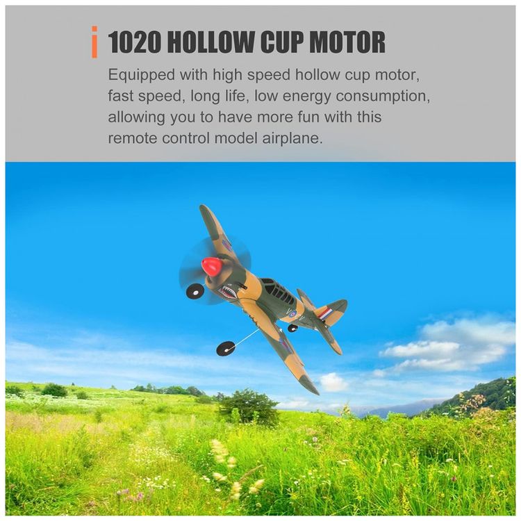 A220-P40-Aviao-de-Controle-Remoto-2.4G-Design-4CH-Idade-foto-5