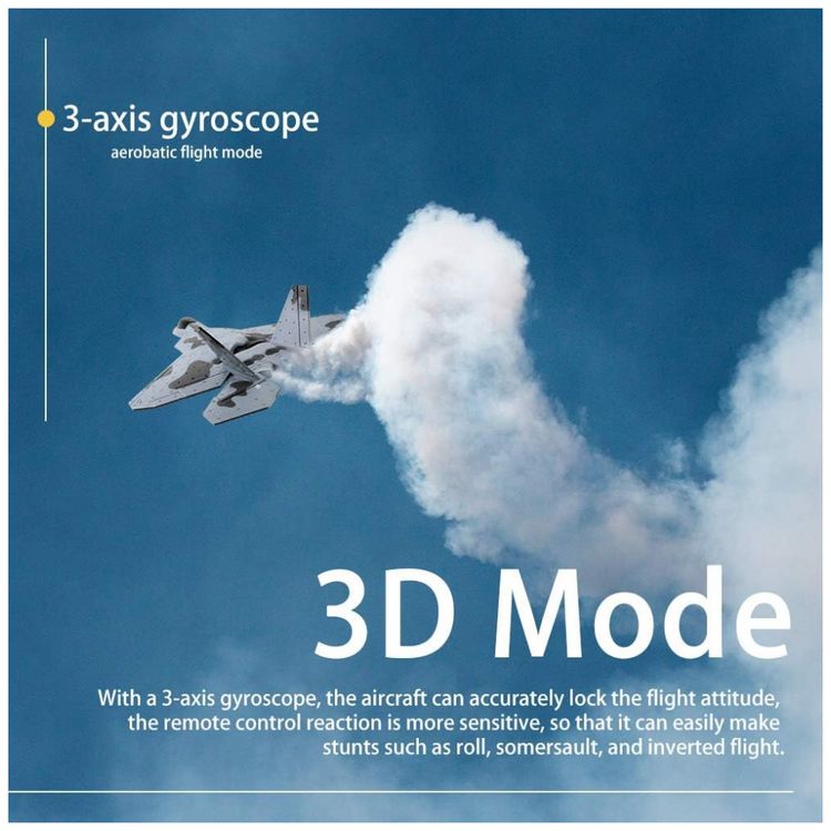 Aviao-de-Controle-Remoto-2.4G-Design-2CH-Idade-Recomendada-foto-2