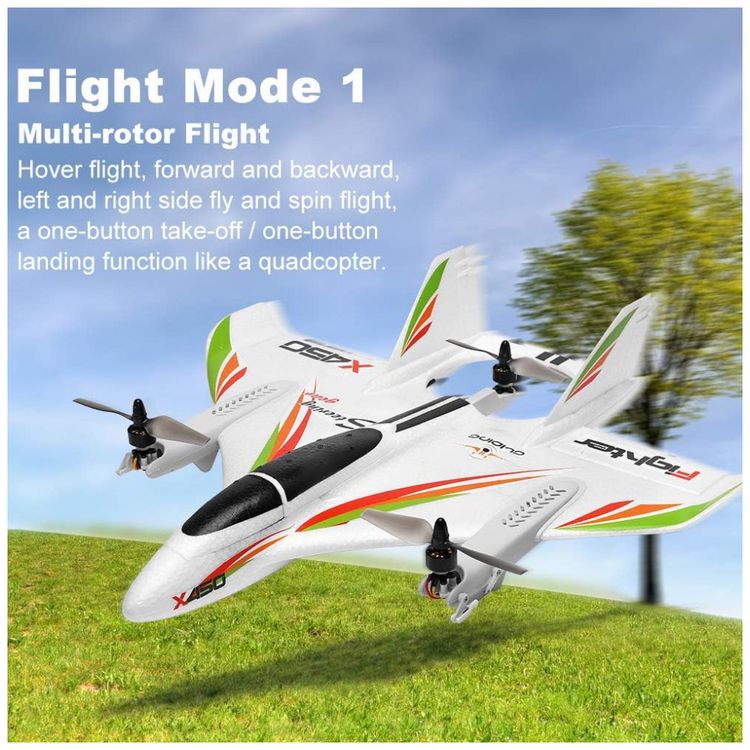 X450-Aviao-de-Controle-Remoto-2.4G-Design-Idade-Recomendada-foto-3