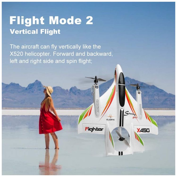 X450-Aviao-de-Controle-Remoto-2.4G-Design-Idade-Recomendada-foto-4