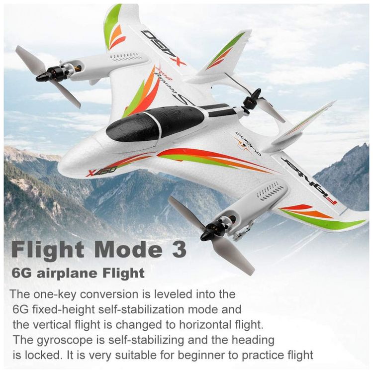 X450-Aviao-de-Controle-Remoto-2.4G-Design-Idade-Recomendada-foto-5