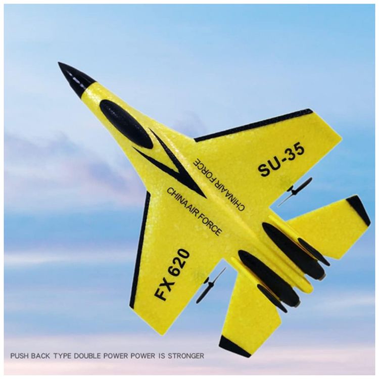 Fmingdou-SU-35-Aviao-de-Controle-Remoto-2.4G-Design-2CH-foto-3