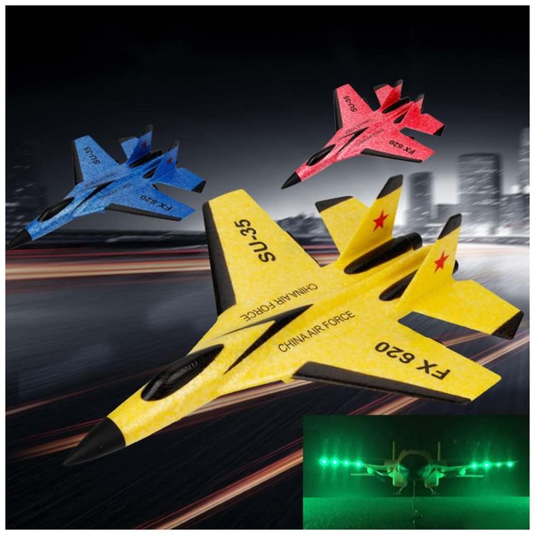 Fmingdou-SU-35-Aviao-de-Controle-Remoto-2.4G-Design-2CH-foto-4