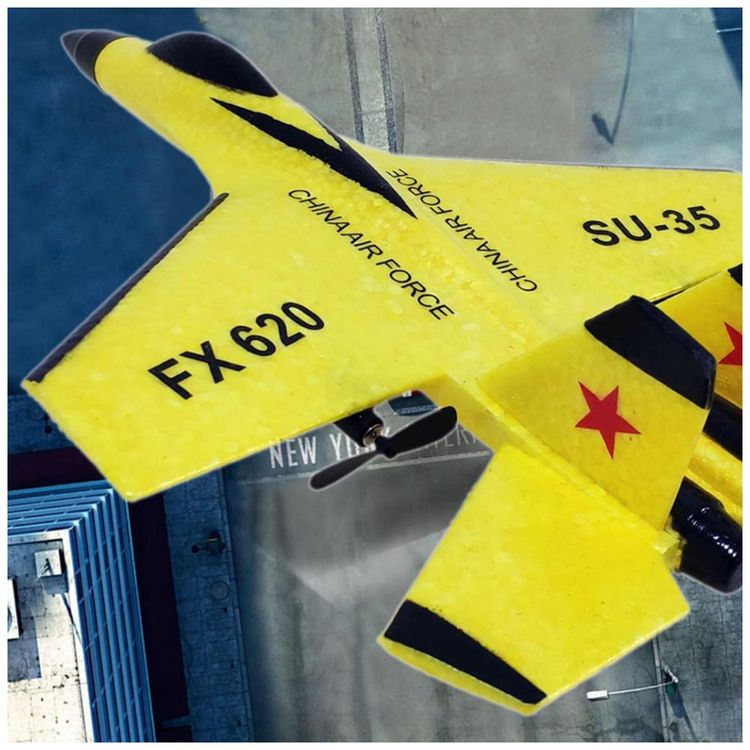 Fmingdou-SU-35-Aviao-de-Controle-Remoto-2.4G-Design-2CH-foto-5