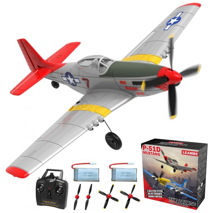 Aviao-de-Controle-Remoto-2.4G-Design-4CH-Idade-Recomendada-foto-0