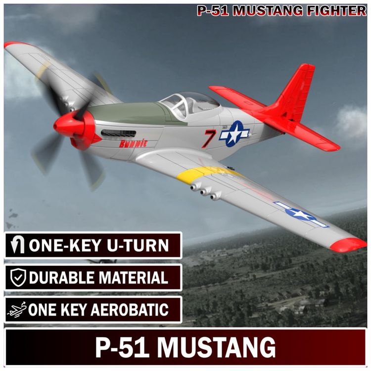Aviao-de-Controle-Remoto-2.4G-Design-4CH-Idade-Recomendada-foto-1