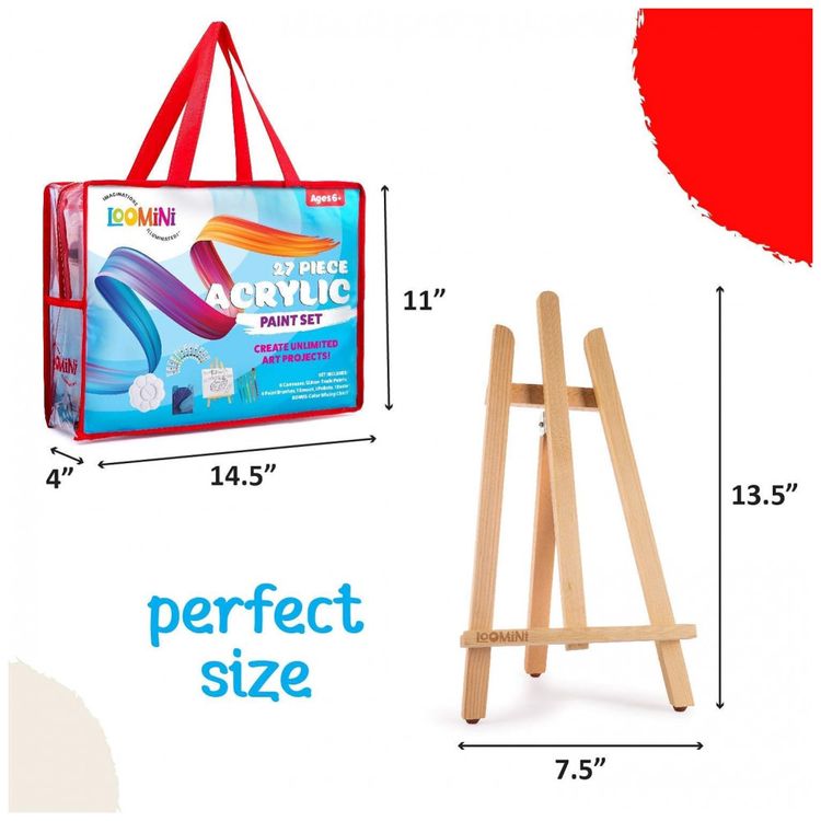 Kit-de-Pintura-Conjunto-Artistico-com-27-Pecas-Inclui-12-foto-3