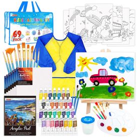 Kit-de-Pintura-Conjunto-istico-com-69-Pecas-Inclui-30-foto-0