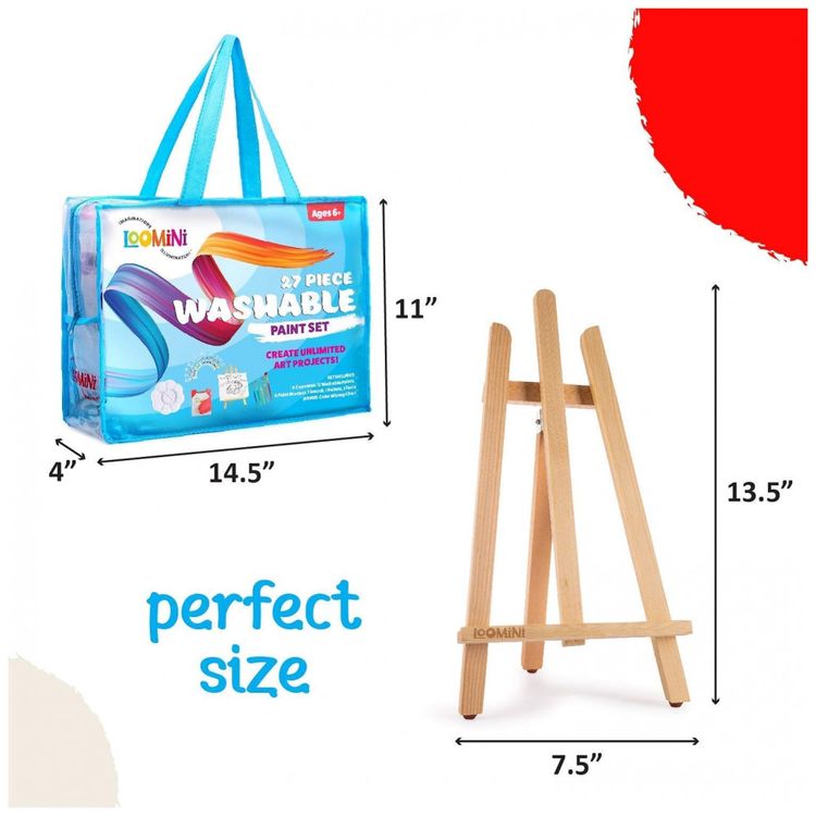 Kit-de-Pintura-Conjunto-Artistico-com-27-Pecas-Inclui-12-foto-3