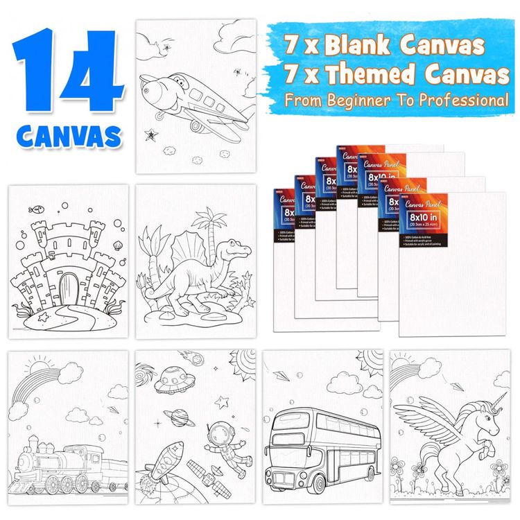Kit-de-Pintura-Conjunto-istico-com-69-Pecas-Inclui-30-foto-2