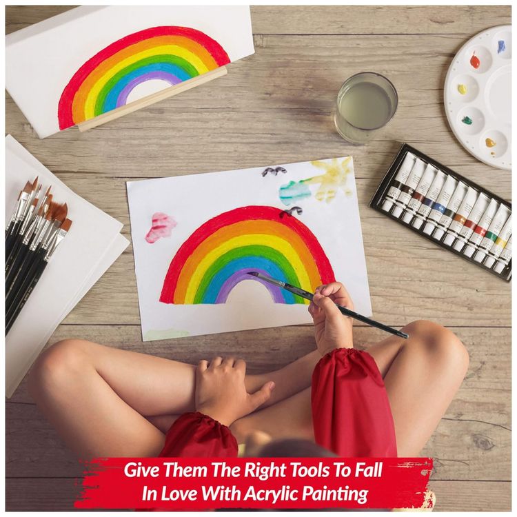 Kit-de-Pintura-Conjunto-Artistico-com-35-Pecas-Inclui-12-foto-5