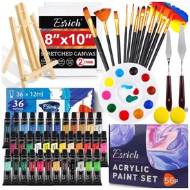 Acrylic-Kit-de-Pintura-Conjunto-Artistico-com-75-Pecas-foto-0