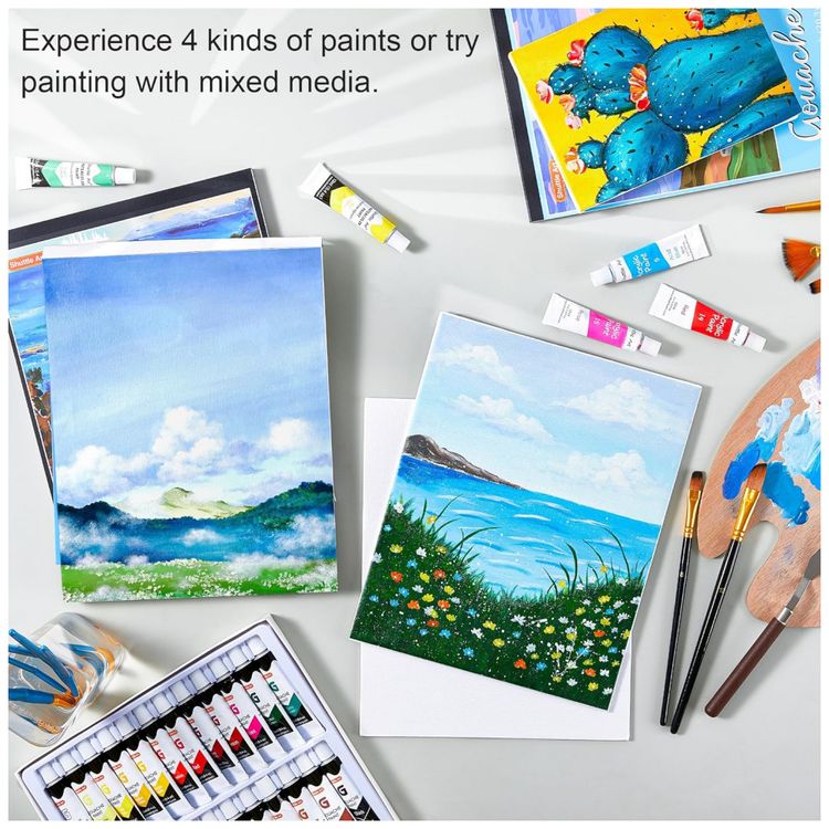 Kit-de-Pintura-Conjunto-istico-com-170-Pecas-Inclui-102-foto-4