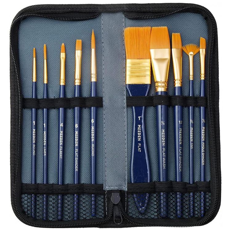 Kit-de-Pintura-Conjunto-Artistico-com-36-Pecas-Inclui-24-foto-3