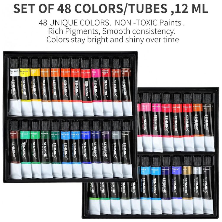 Kit-de-Pintura-Conjunto-Artistico-com-69-Pecas-Inclui-48-foto-2