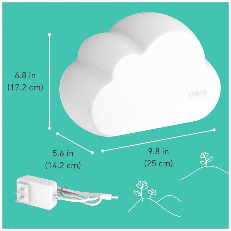 Umidificador-Ultrassonico-Portatil-1.8L-ate-24H-110v-PURE-foto-5