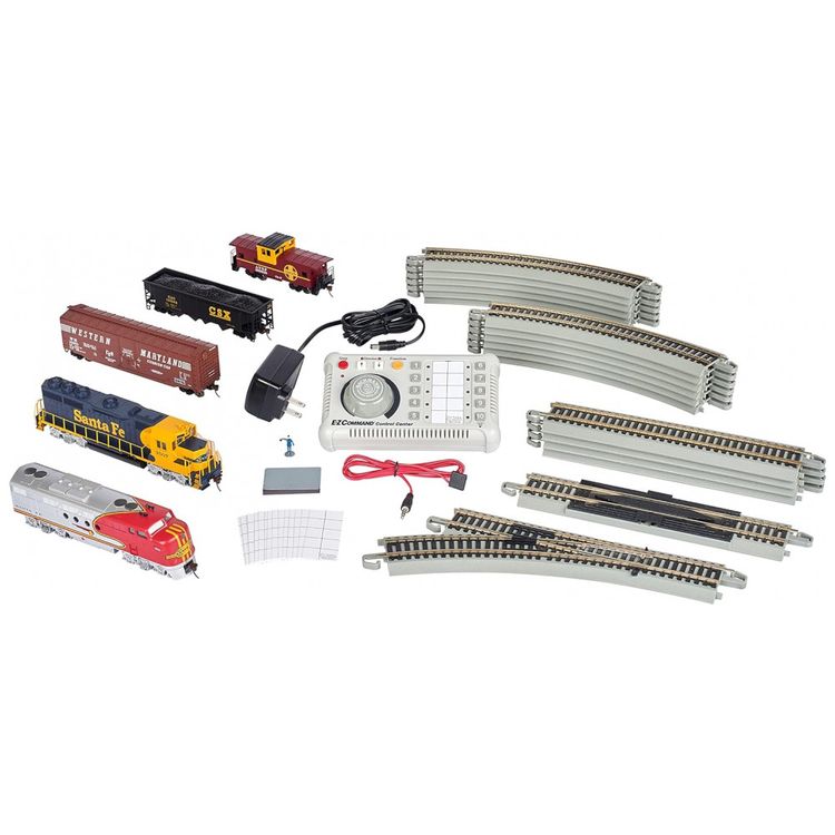 Conjunto-de-Trem-Trenzinho-Eletrico-Escala-187-e-Controle-foto-3