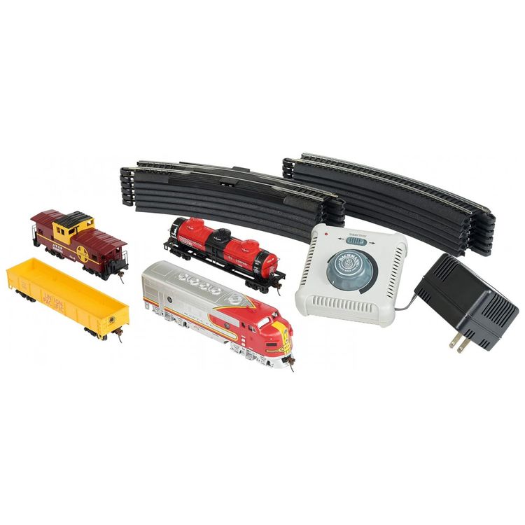 Conjunto-de-Trem-Trenzinho-Eletrico-Escala-187-BACHMANN-foto-1