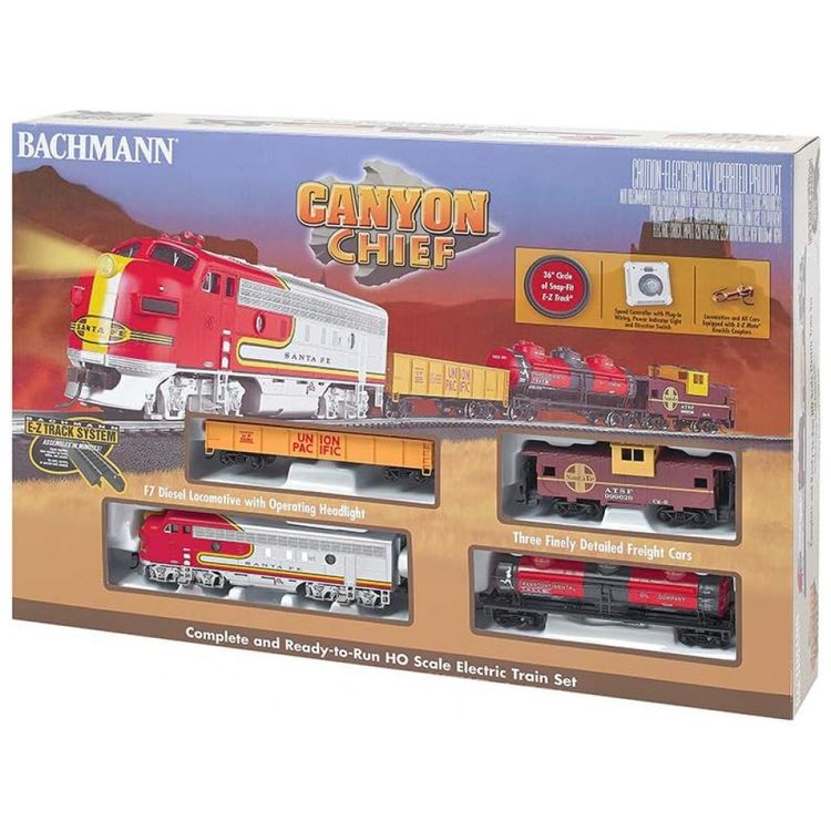 Conjunto-de-Trem-Trenzinho-Eletrico-Escala-187-BACHMANN-foto-3