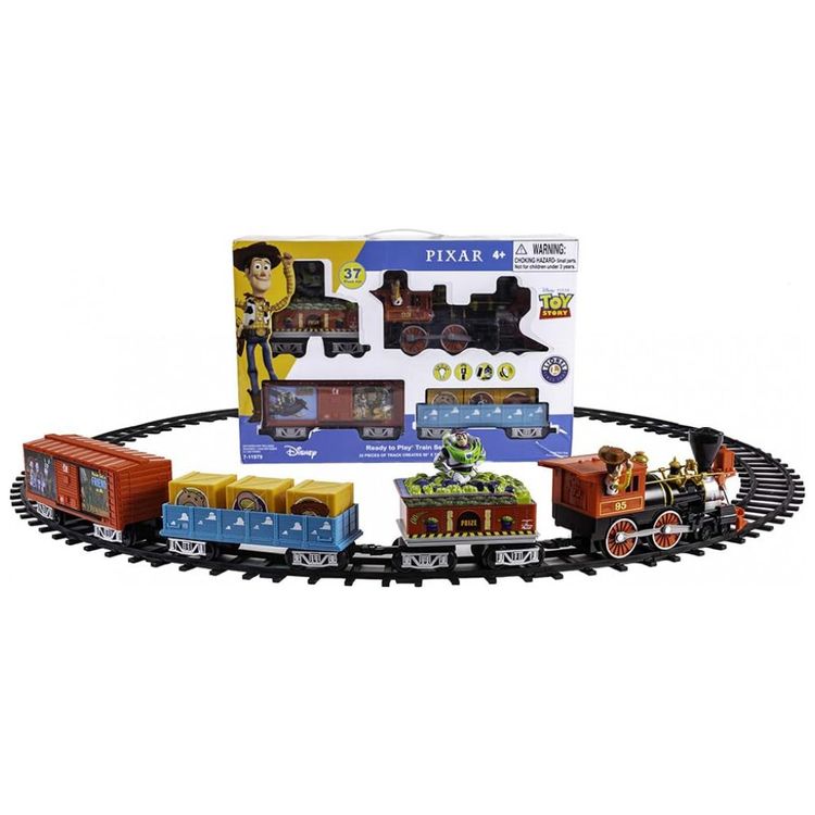Disney-Pixars-Toy-Story-Conjunto-de-Trem-Trenzinho-Eletrico-foto-5