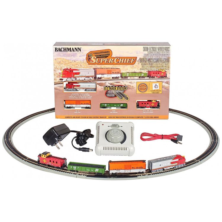 Conjunto-de-Trem-Trenzinho-Eletrico-Escala-1160-BACHMANN-foto-2