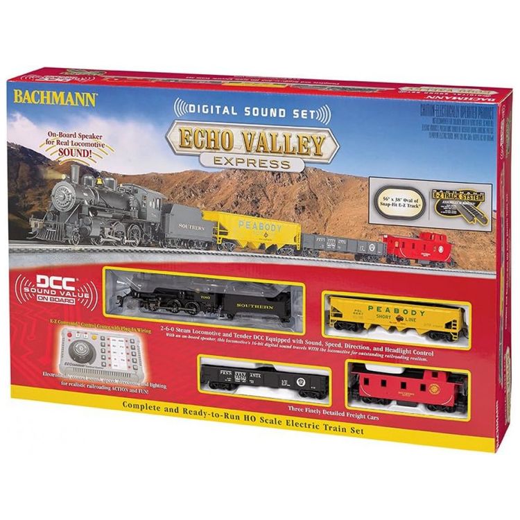 Conjunto-de-Trem-Trenzinho-Eletrico-Escala-187-BACHMANN-foto-1
