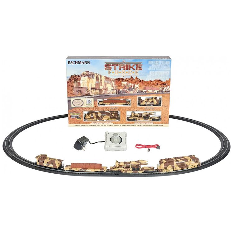 Conjunto-de-Trem-Trenzinho-Eletrico-Escala-HO-187-BACHMANN-foto-4