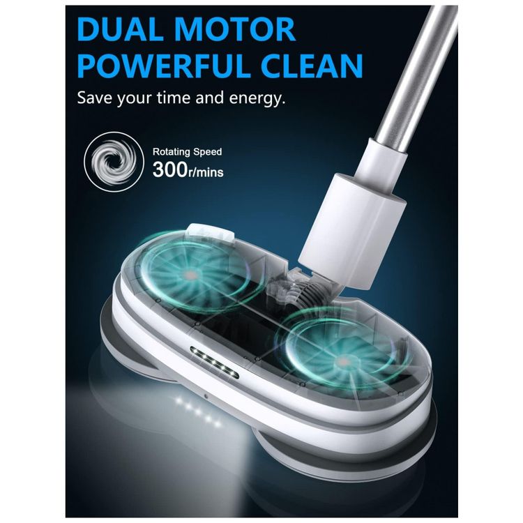Esfregao-Mop-Eletrico-sem-Fio-a-Bateria-Tanque-de-300-mL-com-foto-1