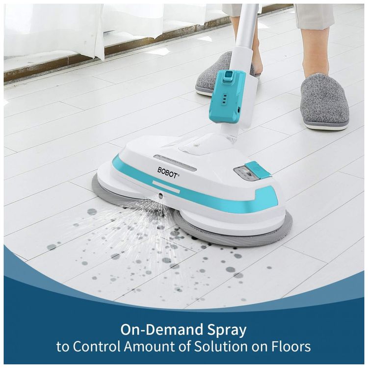 Esfregao-Mop-Eletrico-sem-Fio-a-Bateria-110v-BOBOT-8600S-foto-4