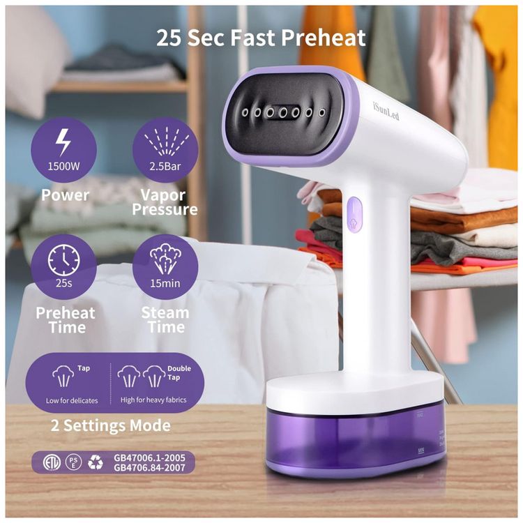 iSunLed-E10-Vaporizador-de-Roupas-Profissional-Aquecimento-foto-1