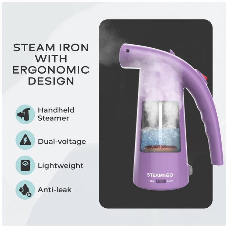 Steam-and-Go-Mini-Vaporizador-de-Roupas-Profissional-110V-foto-3