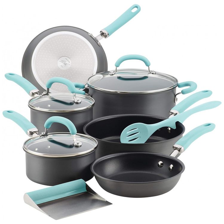 Conunto-de-Panelas-e-Frigideiras-em-Aco-Anodizado-11-Pecas-foto-0