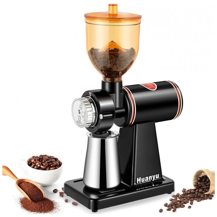 Moedor-de-Cafe-Eletrico-8-Niveis-de-Moagem-ate-250g-Aco-foto-0