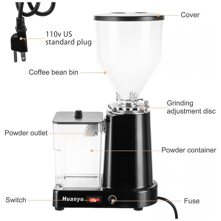 Moedor-de-Cafe-Eletrico-19-Niveis-de-Moagem-ate-1kg-Aco-foto-4