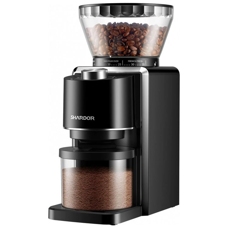Moedor-de-Cafe-Eletrico-35-Niveis-de-Moagem-ate-135g-Aco-foto-0