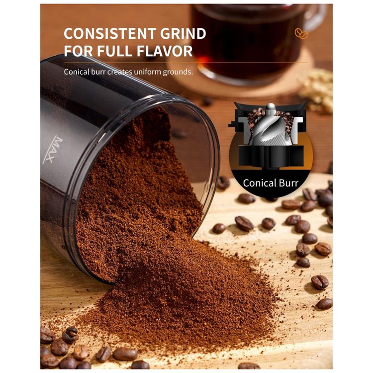 Moedor-de-Cafe-Eletrico-35-Niveis-de-Moagem-ate-135g-Aco-foto-2