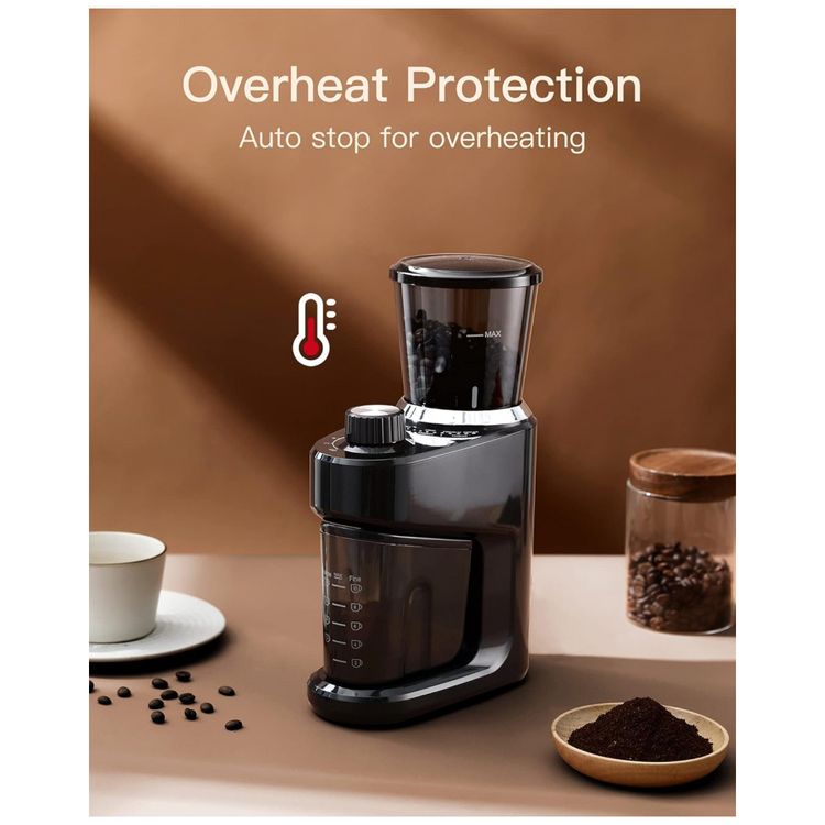 Moedor-de-Cafe-Eletrico-15-Niveis-de-Moagem-ate-500g-Aco-foto-5